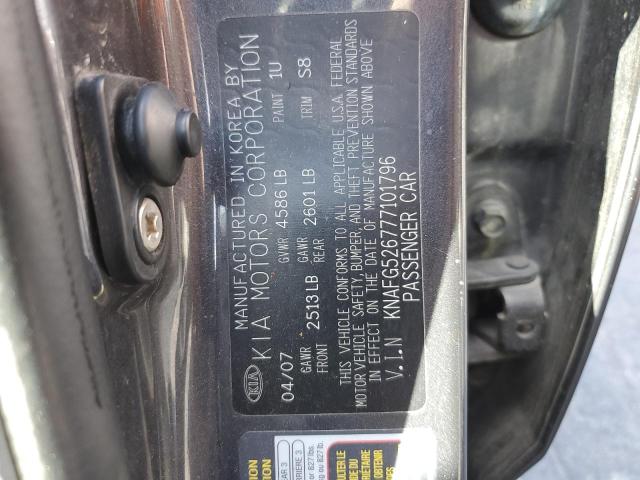 KNAFG526777101796 KIA Rondo Lx