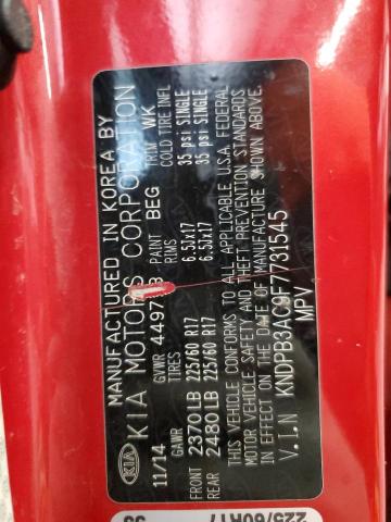 KNDPB3AC9F7731545 KIA Sportage Lx