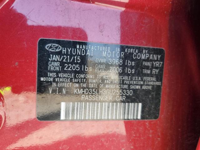 2016 HYUNDAI ELANTRA GT - KMHD35LH3GU255330