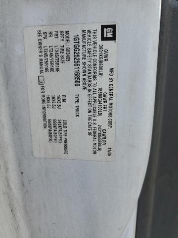 2006 GMC SAVANA G25 1GTGG252561168509