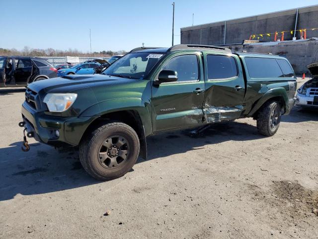 Salvage cars for sale from Copart Fredericksburg, VA: 2013 Toyota Tacoma Double Cab Long BED