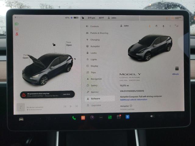 2020 TESLA MODEL Y - 5YJYGDEE1LF055010