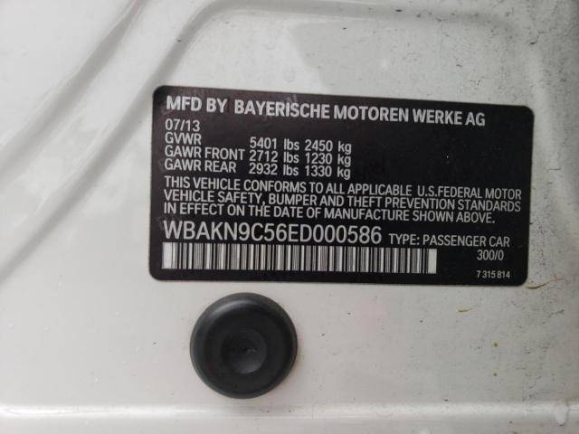 WBAKN9C56ED000586 BMW 550 I