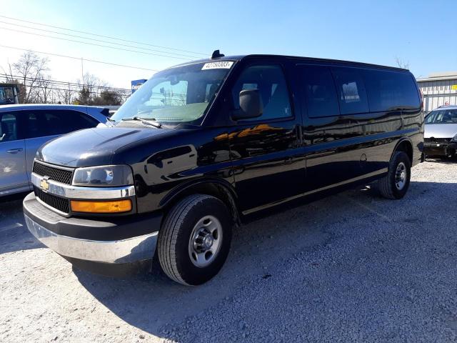 Salvage cars for sale from Copart Walton, KY: 2018 Chevrolet Express G3500 LT