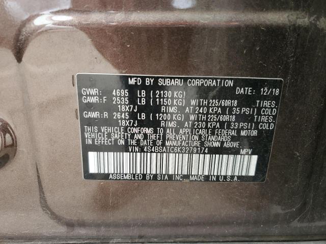 4S4BSATC6K3279174 Subaru Outback Touring