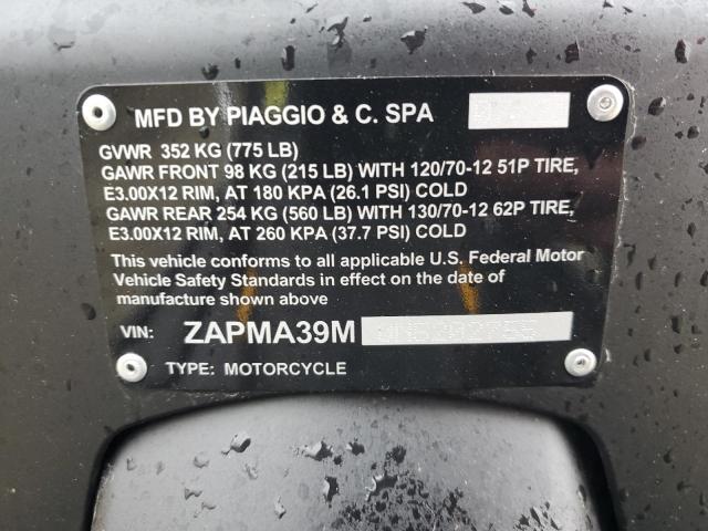 2022 VESPA GTS 300 - ZAPMA39M0N5202755