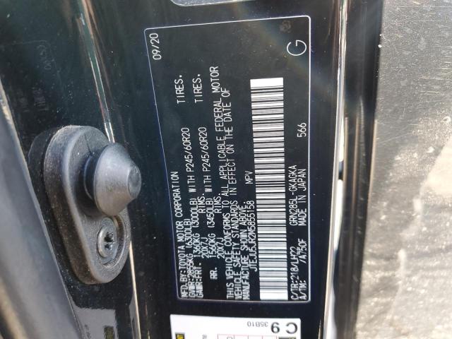 2021 TOYOTA 4RUNNER NI - JTEJU5JR2M5855158