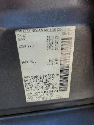 2015 NISSAN ALTIMA 2.5 1N4AL3AP1FN883424