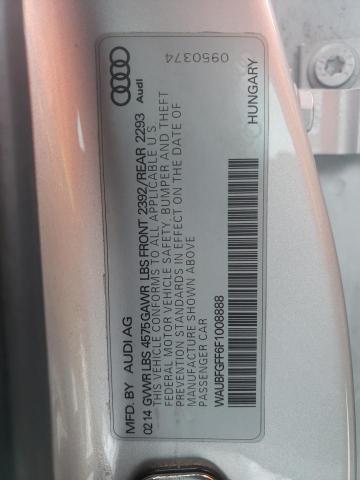 2015 AUDI A3 WAUBFGFF6F1008888