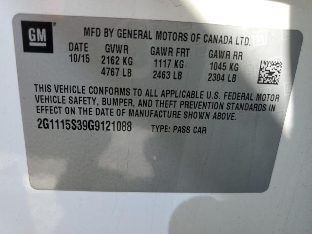 2016 CHEVROLET IMPALA LT - 2G1115S39G9121088