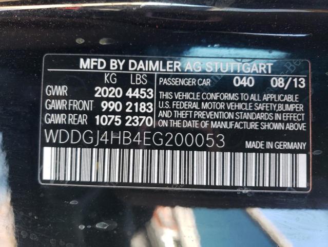 WDDGJ4HB4EG200053 Mercedes-Benz C 250