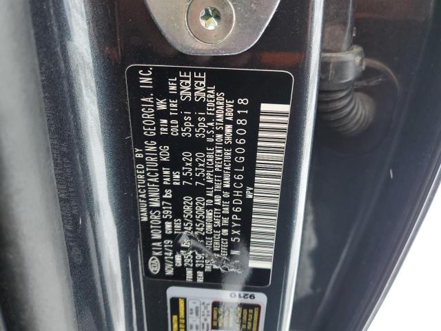 5XYP6DHC6LG060818 KIA Telluride S