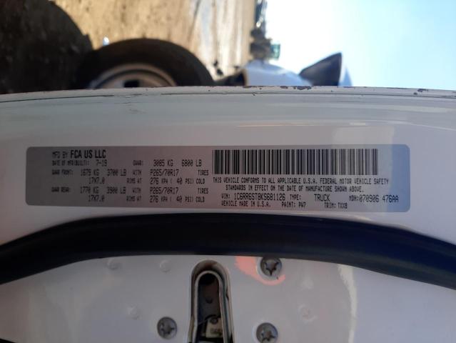 2019 RAM 1500 CLASS 1C6RR6ST8KS681126