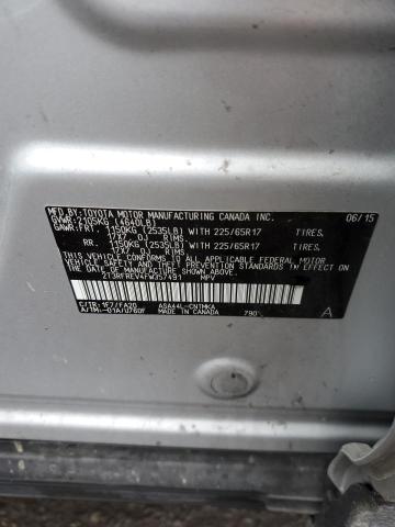 2015 TOYOTA RAV4 XLE 2T3RFREV4FW357491