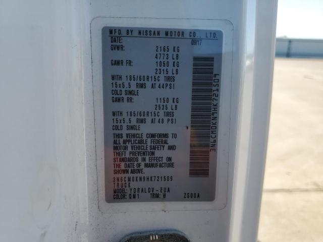 2017 NISSAN NV200 2.5S - 3N6CM0KN9HK721509