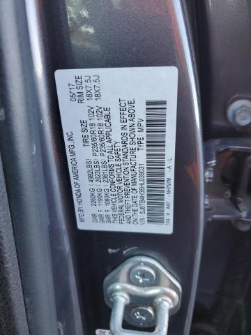 2017 ACURA RDX 5J8TB4H35HL039031