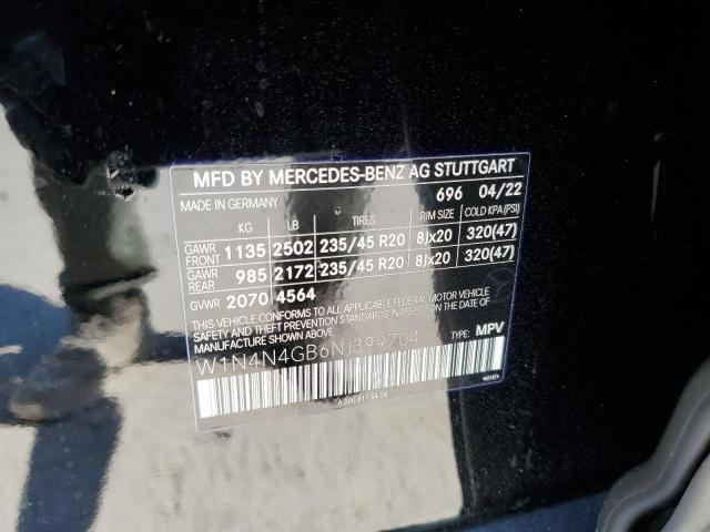 2022 MERCEDES-BENZ GLA 250 - W1N4N4GB6NJ399704