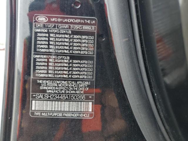 SALSH23448A150266 Land Rover RANGEROVER