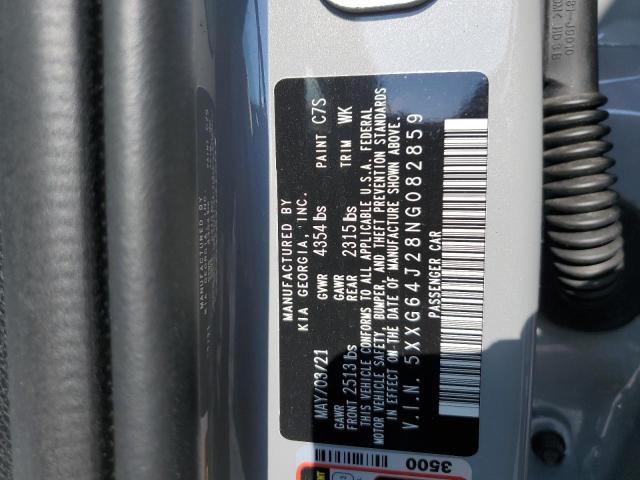 2022 KIA K5 GT LINE 5XXG64J28NG082859
