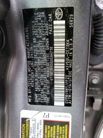 2016 TOYOTA CAMRY 4D 2 - 4T1BF1FK0GU594710