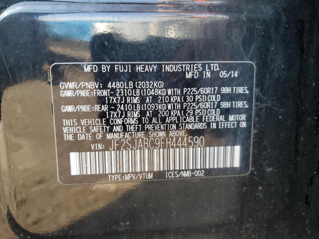 JF2SJABC9FH444590 Subaru Forester 2.5i