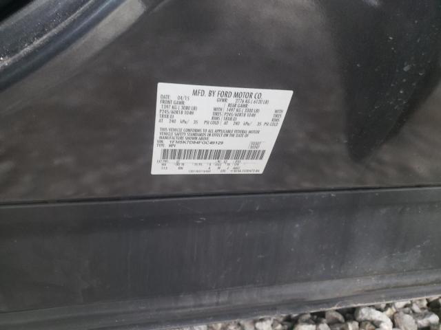 2015 FORD EXPLORER X 1FM5K7D84FGC49129