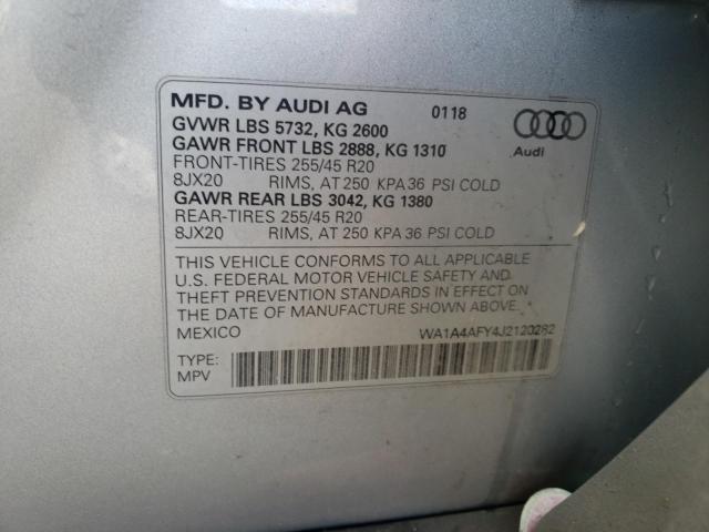 2018 AUDI SQ5 PREMIU - WA1A4AFY4J2120282