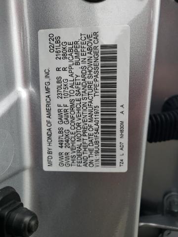 2020 ACURA TLX TECHNO 19UUB1F54LA011975