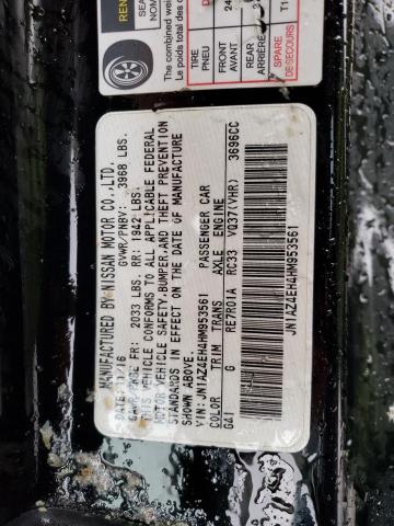 JN1AZ4EH4HM953561 Nissan 370Z BASE