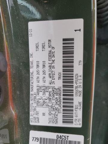 2022 TOYOTA TUNDRA CRE 5TFLA5AB6NX002051