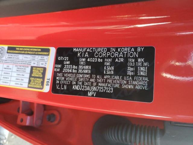 KNDJ23AU9N7157123 KIA SOUL LX