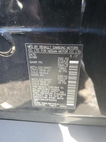 2018 NISSAN ROGUE S KNMAT2MV2JP523302