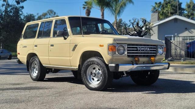 Toyota Land Cruiser salvage cars for sale: 1982 Toyota Land Cruiser FJ60