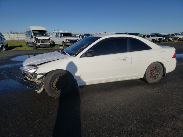 Honda Civic salvage cars for sale: 2003 Honda Civic LX