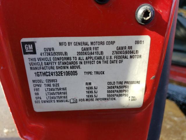 1GTHC24132E106005 GMC Sierra C2500 Heavy Duty