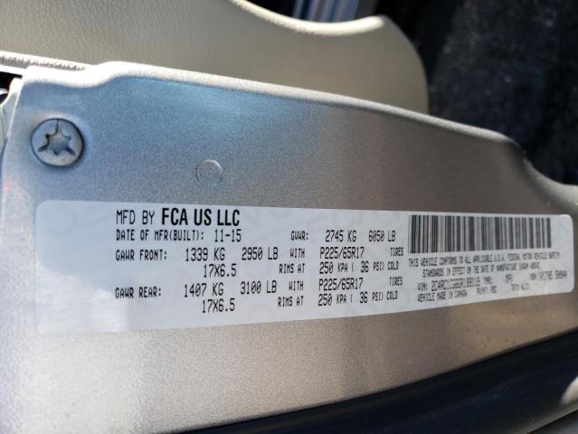 2016 CHRYSLER TOWN & COU 2C4RC1CG6GR189119