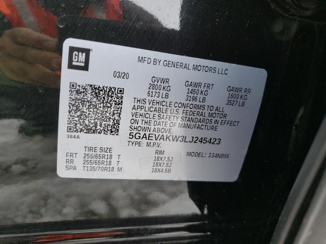 5GAEVAKW3LJ245423 Buick Enclave Essence