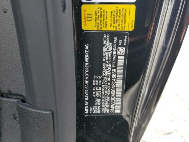 2022 BMW 230I - 3MW23CM06N8C46668