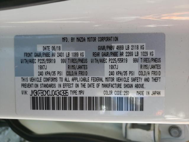 2018 MAZDA CX-5 TOURI JM3KFBCM0J0434395