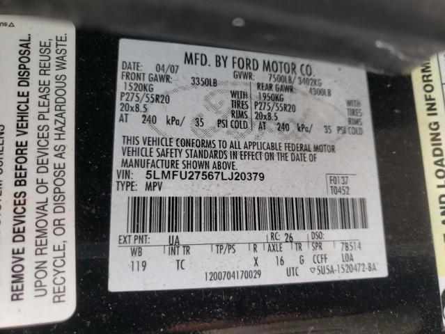 5LMFU27567LJ20379 Lincoln Navigator