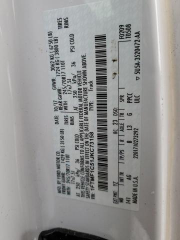 2018 FORD F150 - 1FTMF1C51JKC73158