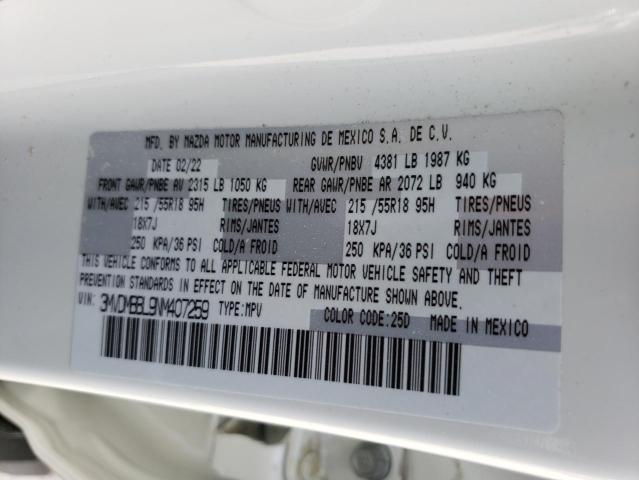 2022 MAZDA CX-30 SELE - 3MVDMBBL9NM407259