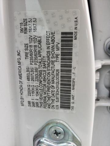 5J8TB3H3XGL003828 Acura RDX