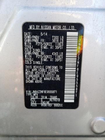 JN8AZ2NF8E9555871 Infiniti QX80