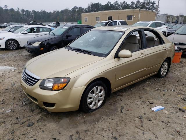 Salvage cars for sale from Copart Ellenwood, GA: 2009 KIA Spectra EX