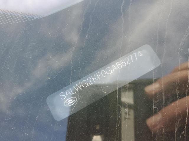 SALWG2KF0GA662774 Land Rover Range Rover Sport Se