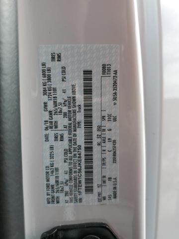 2018 FORD F150 SUPER 1FTEW1C56JKE84750