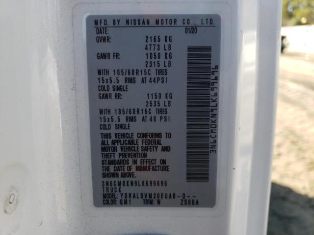 2020 NISSAN NV200 2.5S - 3N6CM0KN9LK699696