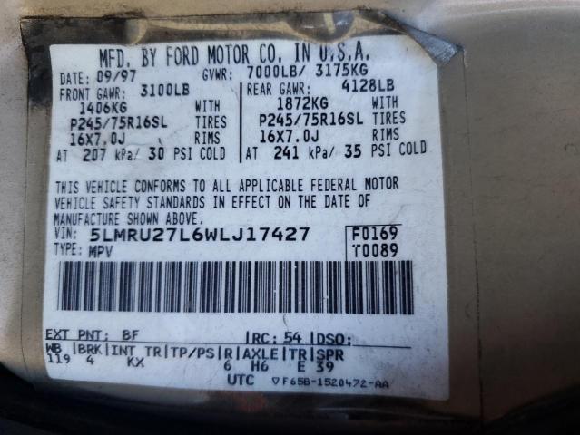 5LMPU28L7WLJ53794 Lincoln Navigator