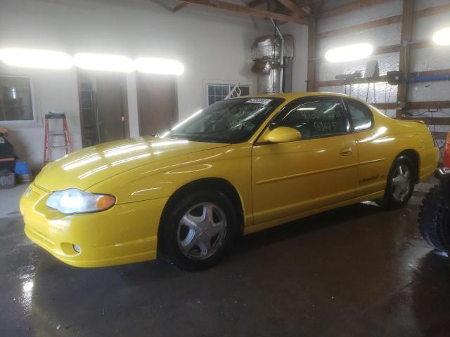 Chevrolet Montecarlo salvage cars for sale: 2003 Chevrolet Monte Carlo SS